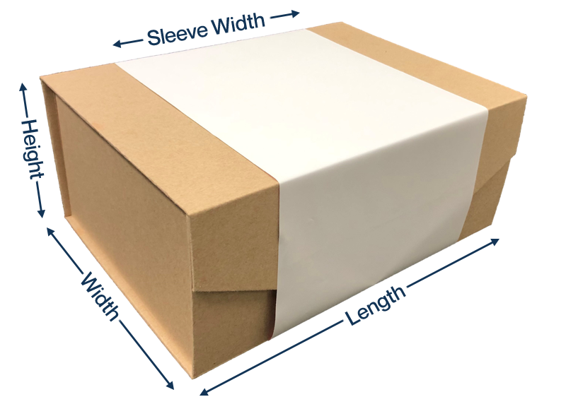 Custom sleeve box measurements
